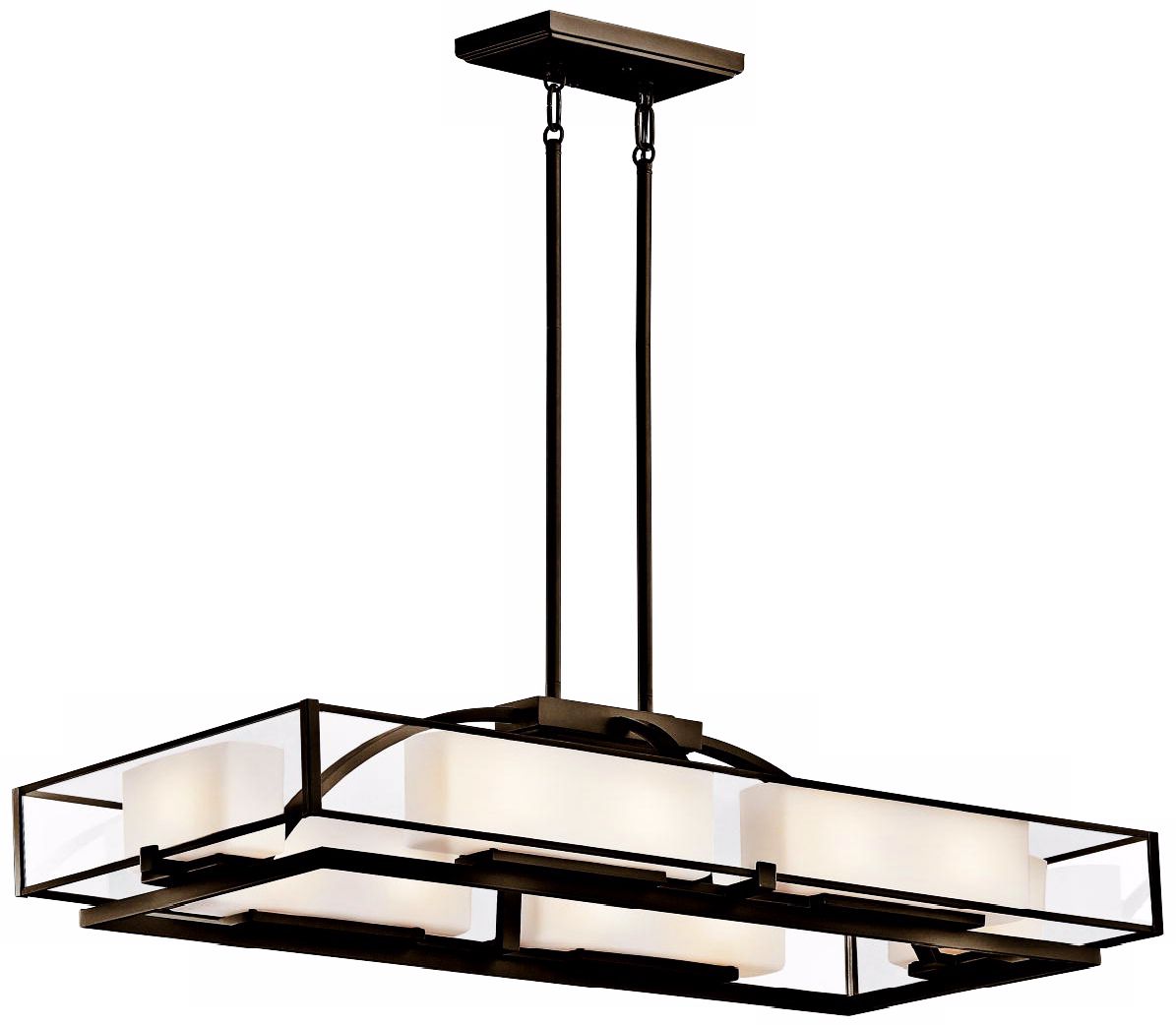 Kichler Isola 36 1/2" Wide Olde Bronze Island Chandelier