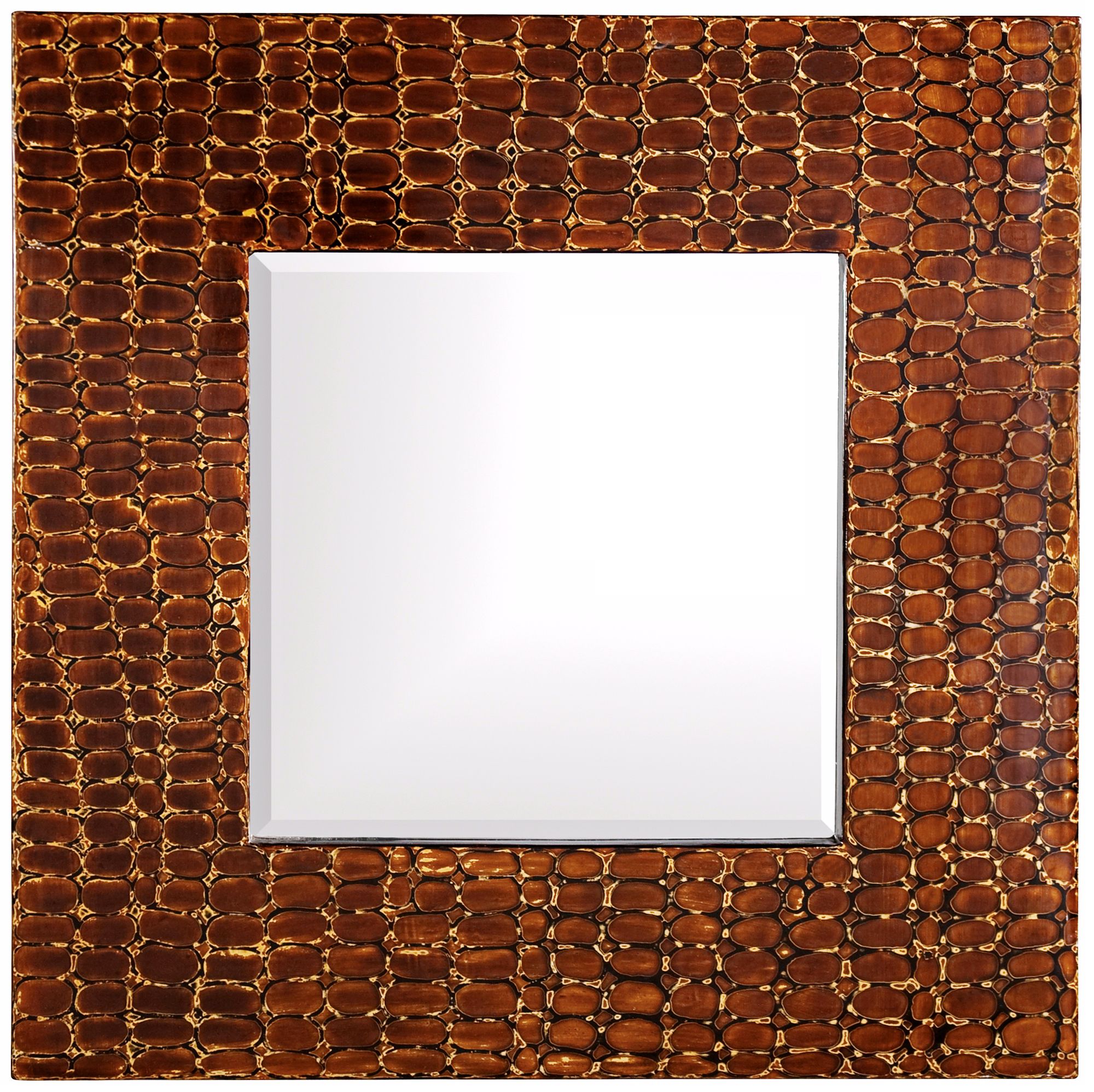 Howard Elliott Collection 35" Square Scorpio Wall Mirror