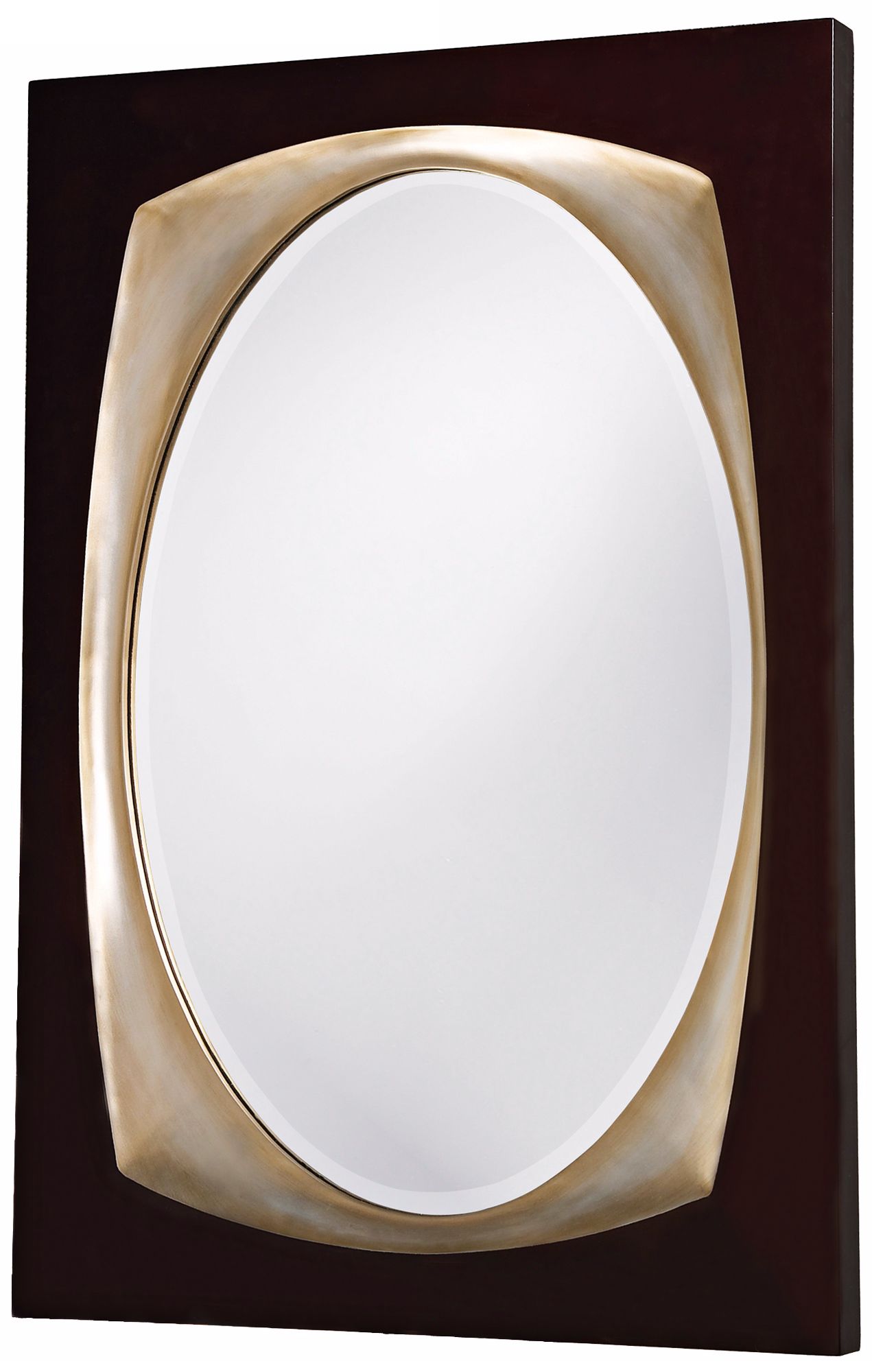 Howard Elliott Brody 38" High Modern Wall Mirror