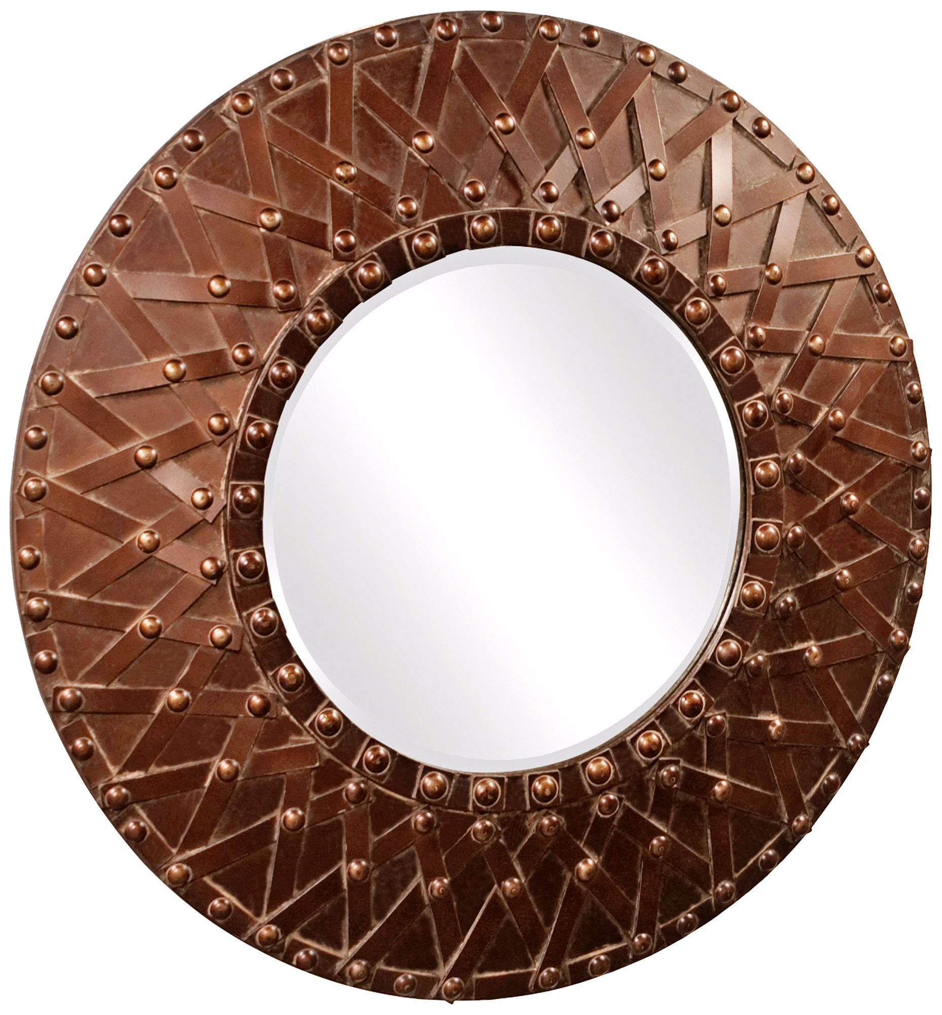 Howard Elliott Collection 32" Round Wagner Wall Mirror