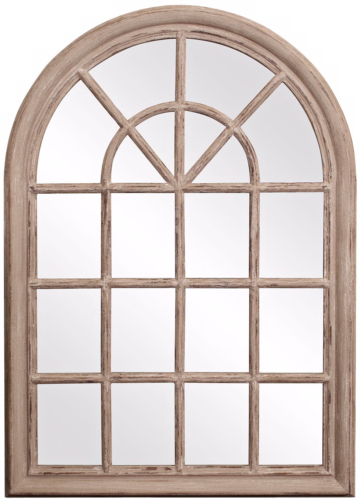 Howard Elliott Fenetre 41" High Decorative Wall Mirror