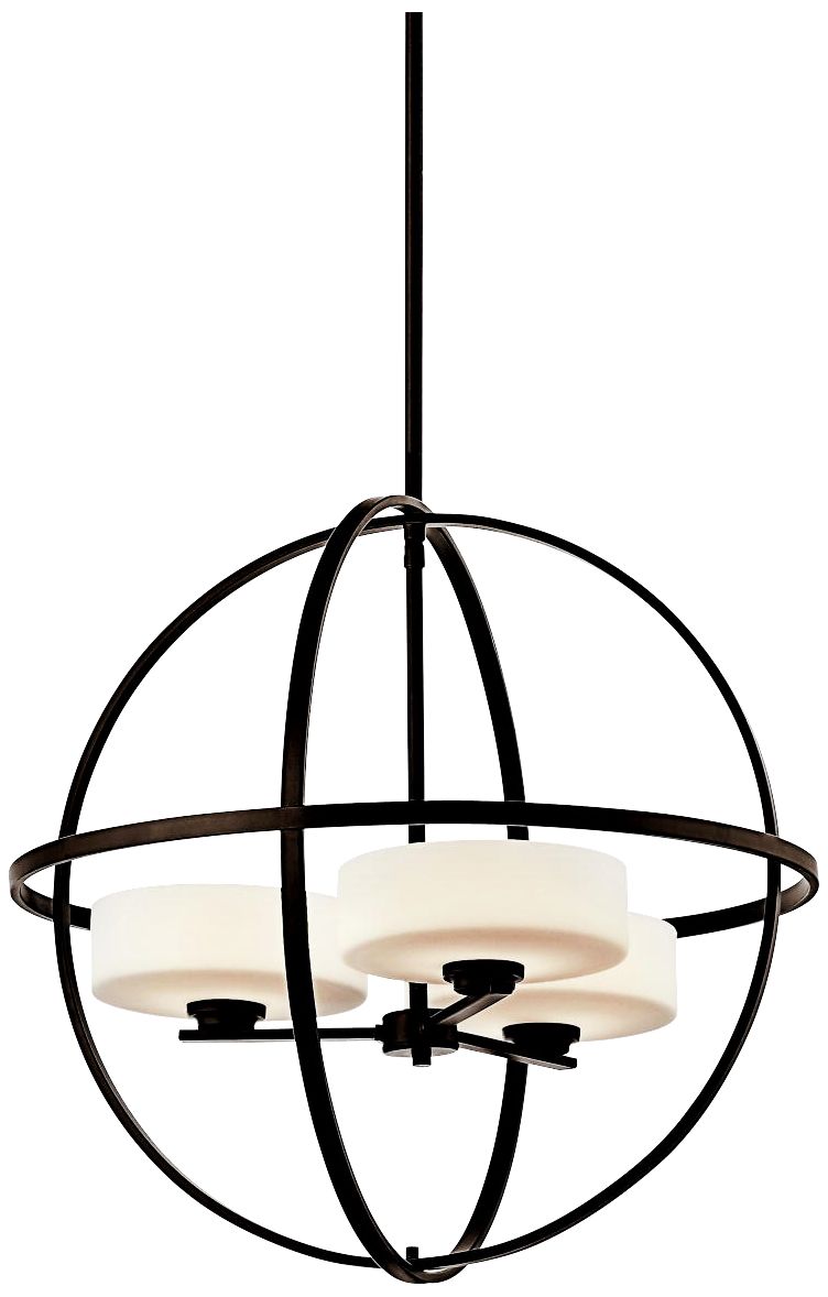 Kichler Olsay 22 3/4" Wide 3-Light Olde Bronze Chandelier
