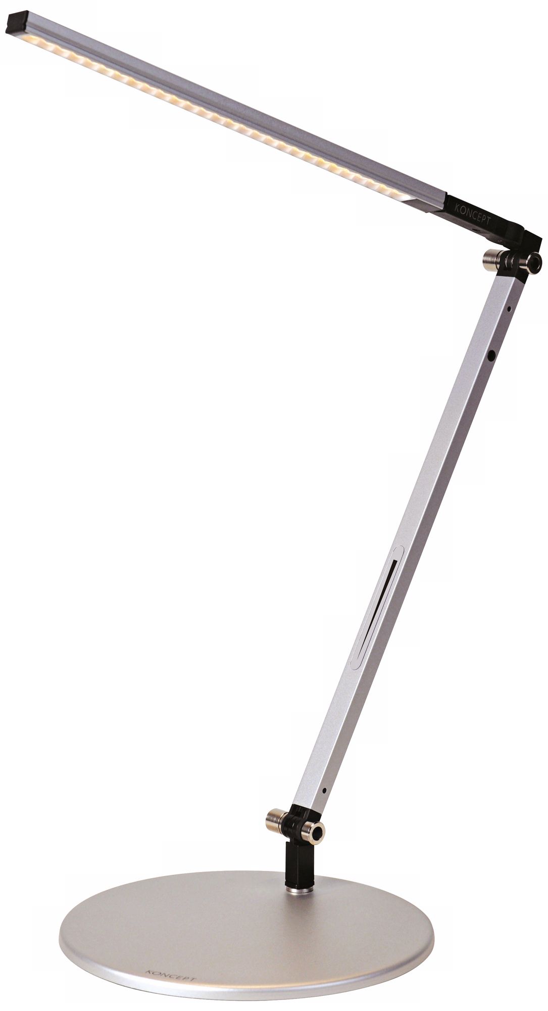 Koncept Gen 3 Z-Bar Solo Mini Daylight LED Silver Desk Lamp