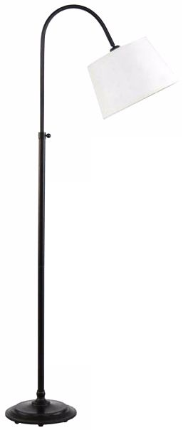 Edward Adjustable Oil-Rubbed Bronze Floor Lamp