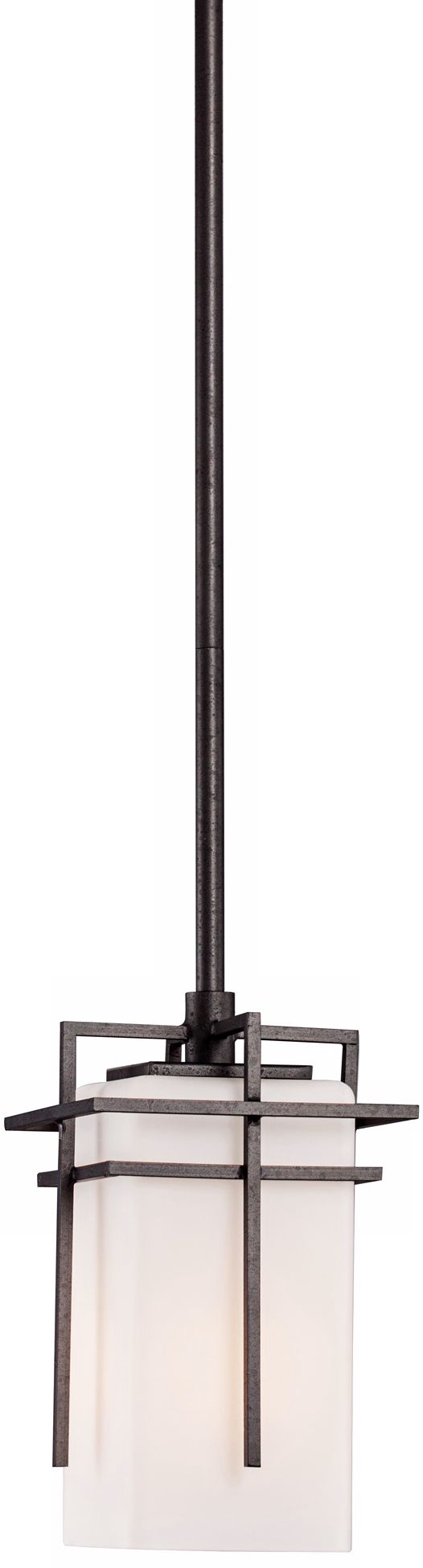 Patterson Natural Iron Finish Mini Pendant