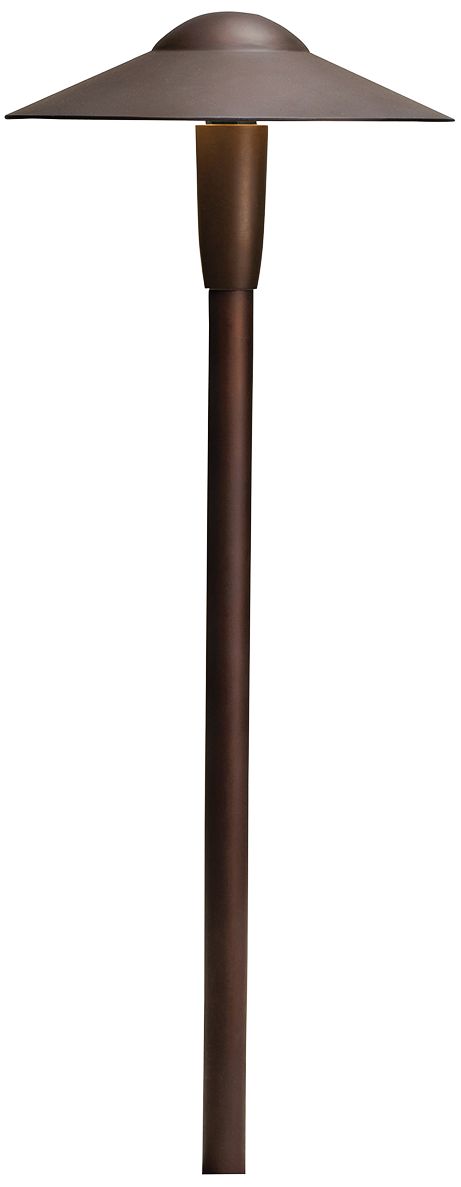 Kichler Bronze Dome Outdoor LED Path Light