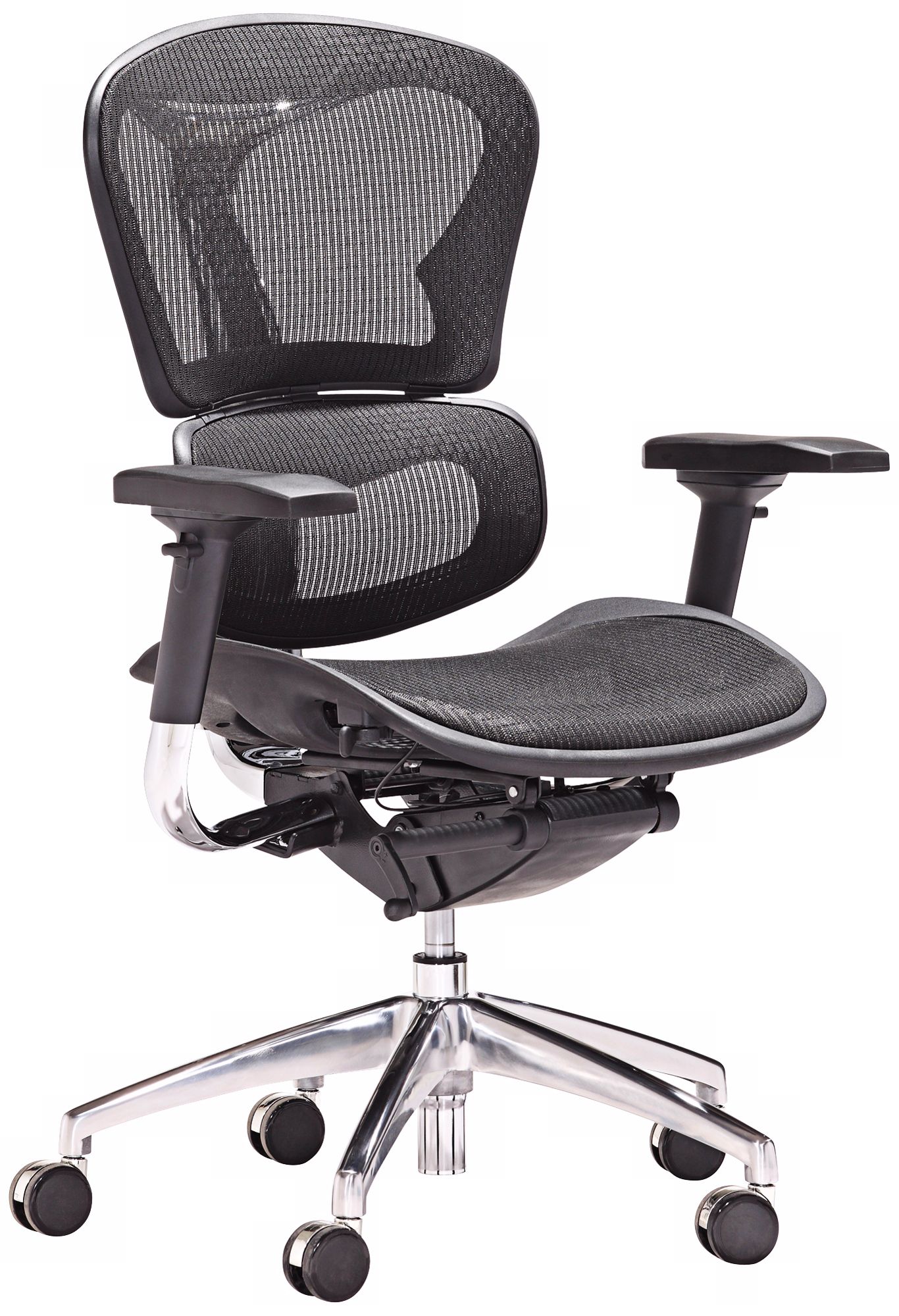 Zuo Harlow Collection Low Back Black Office Chair