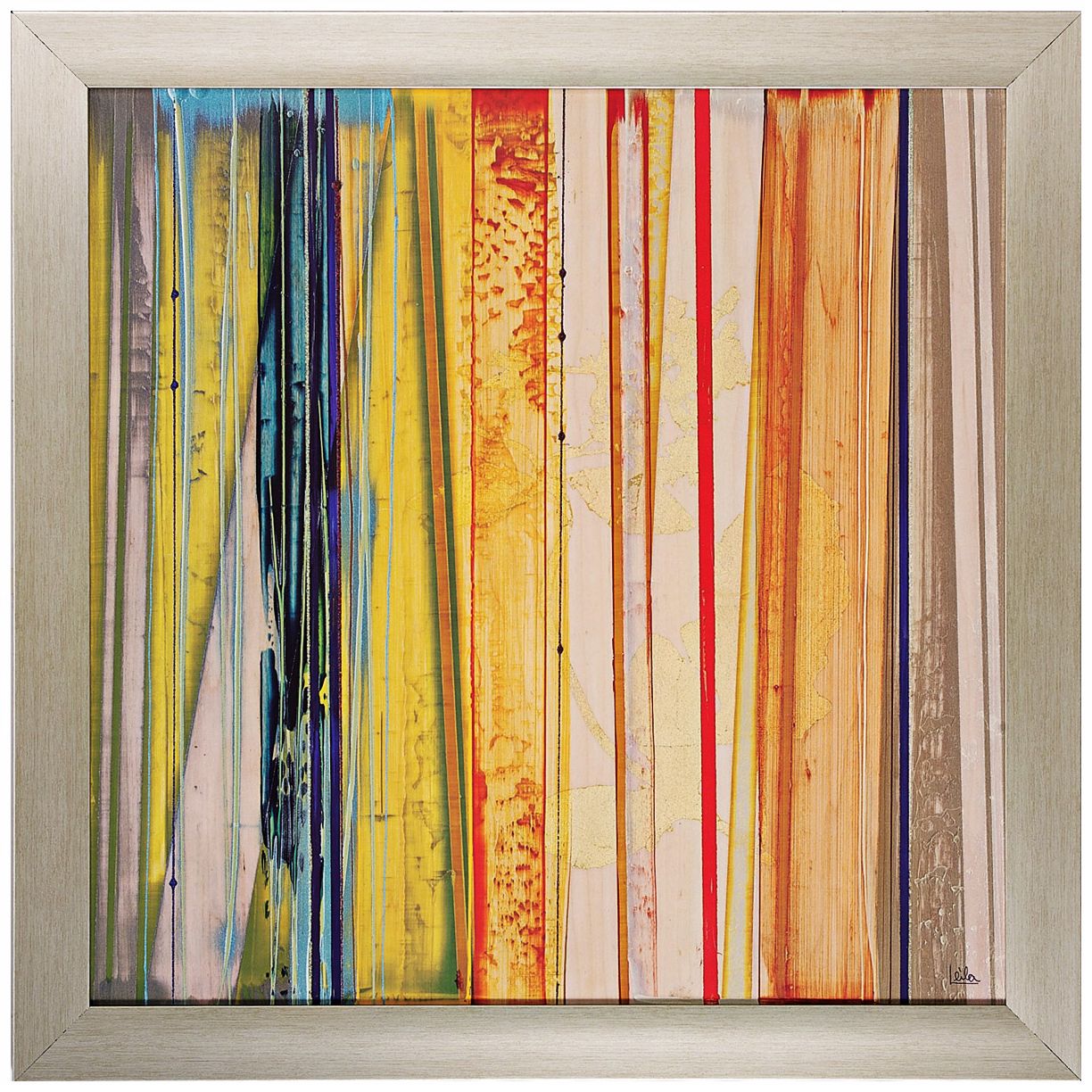 Fresh Air III 28" Square Contemporary Wall Art