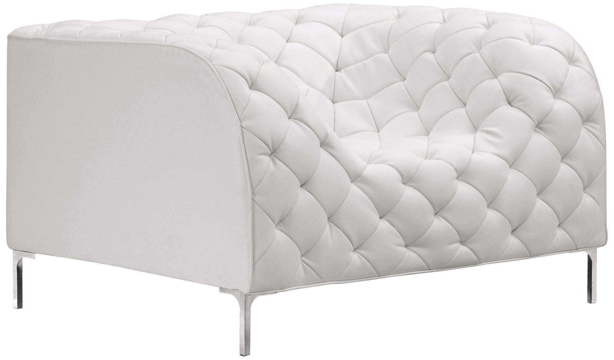 Zuo Modern Providence White Armchair