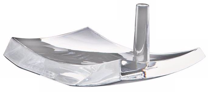 Nambe Crystal Square Jewelry Holder