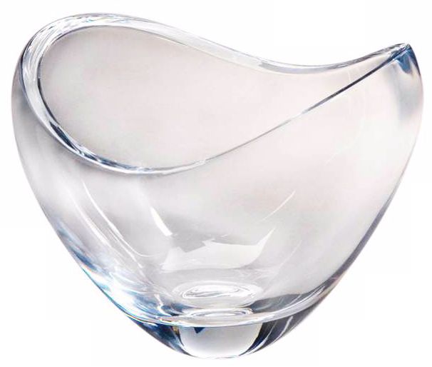 Nambe Crystal 6" Wide Butterfly Bowl