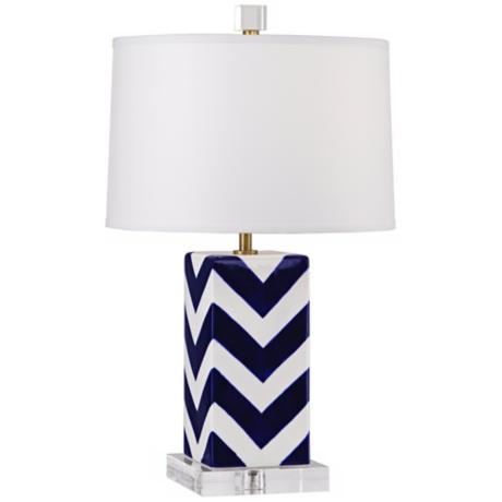 Robert Abbey Mary McDonald Santorini Stripes Accent Lamp