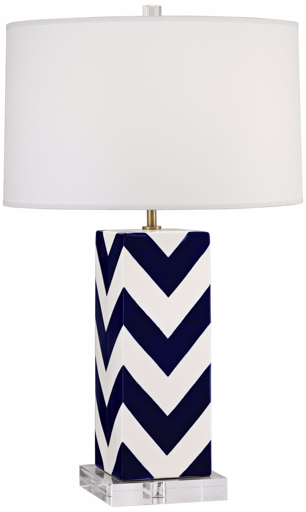Robert Abbey Mary McDonald Santorini Stripes Buffet Lamp