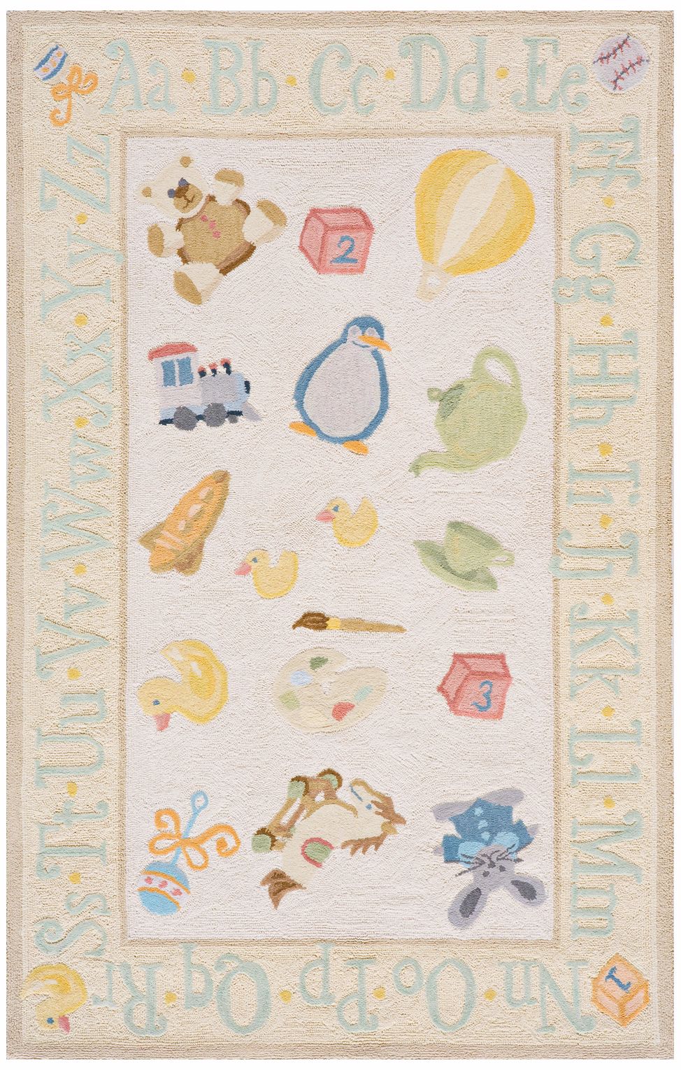 Momeni Lil Mo Classic LMI-2 Pale Yellow Area Rug