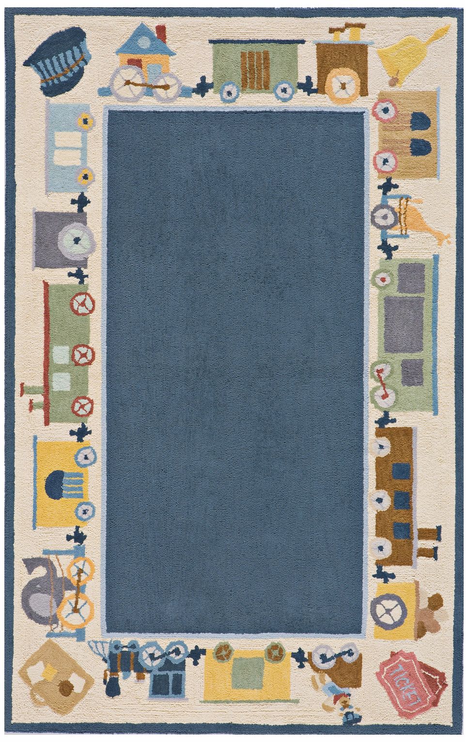 Momeni Lil Mo Classic LMI-3 Blue Area Rug                   