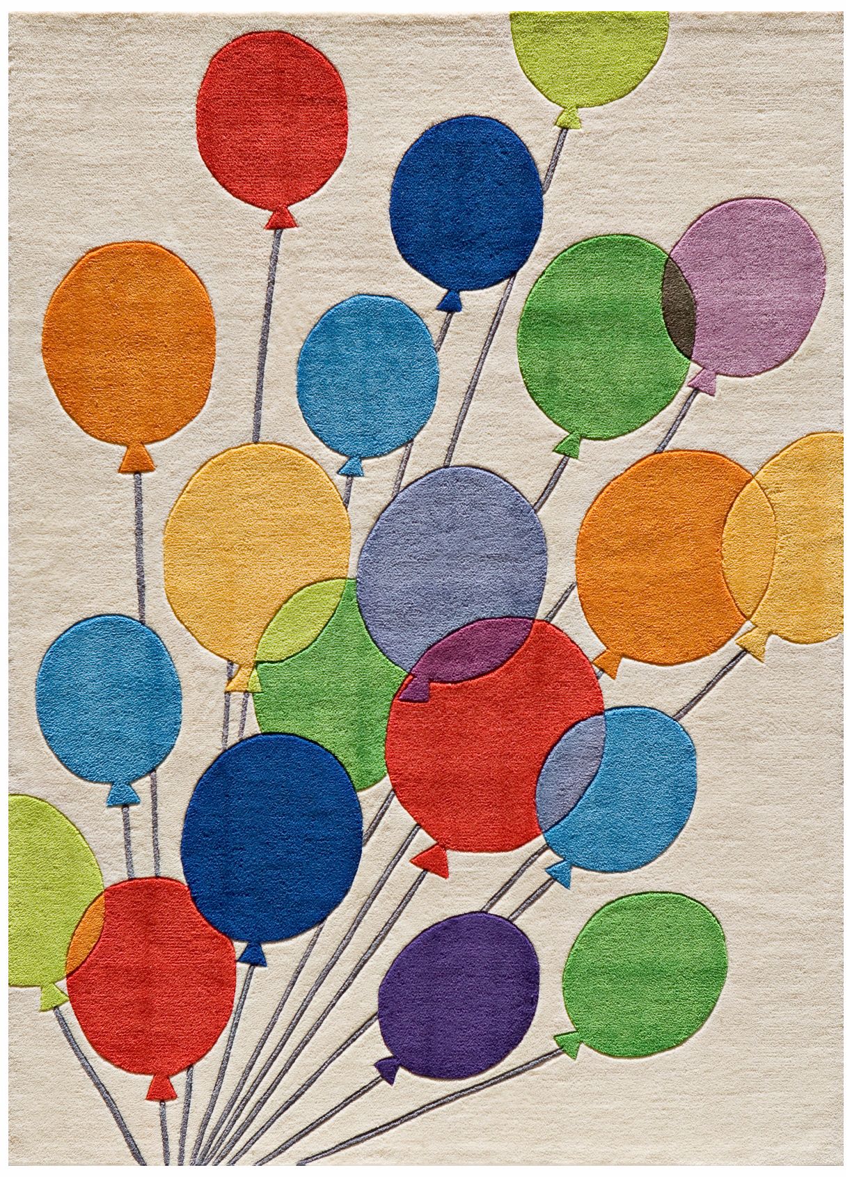 Momeni Lil Mo Whimsy LMJ-16 Multi Balloons Area Rug