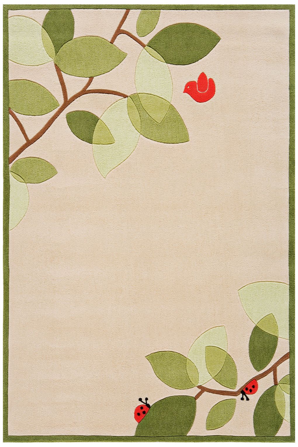 Momeni Lil Mo Whimsy LMJ-6 Ivory Area Rug