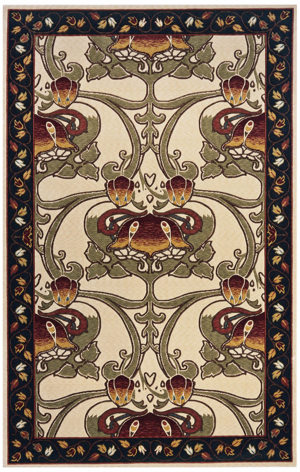 Momeni Nouveau NV-07 Ivory Area Rug