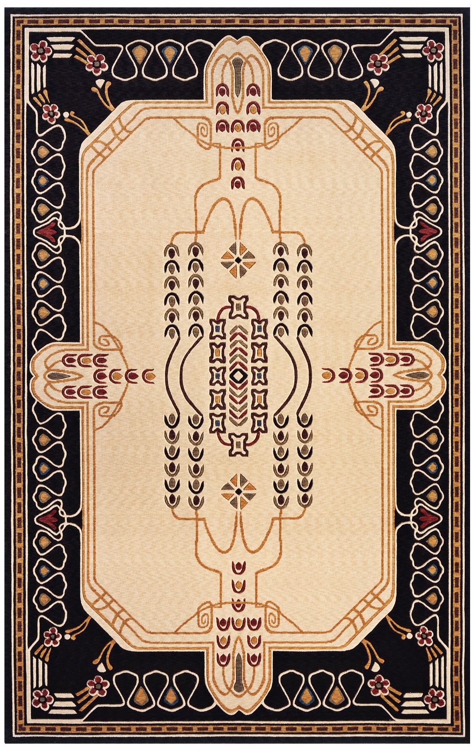 Momeni Nouveau NV-09 Ivory Area Rug