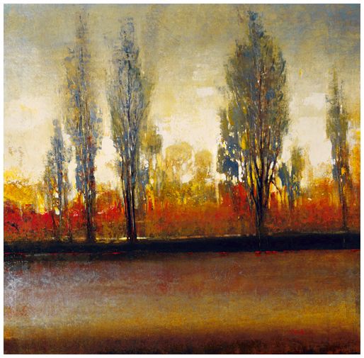 River Edge 30" Square Giclee Wall Art