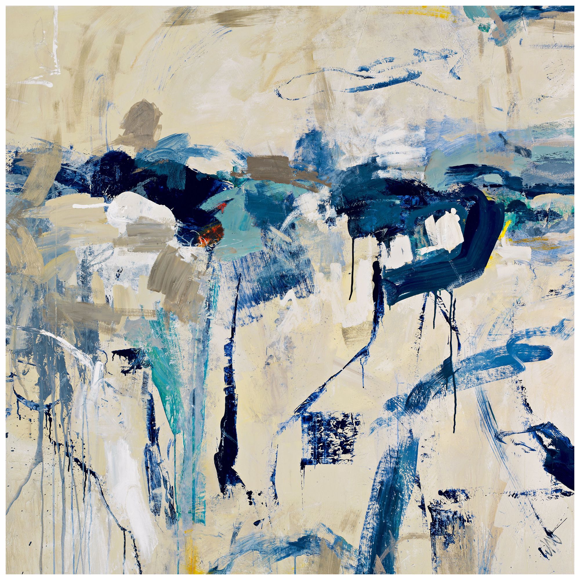 Edge 30" Square Giclee Art Print