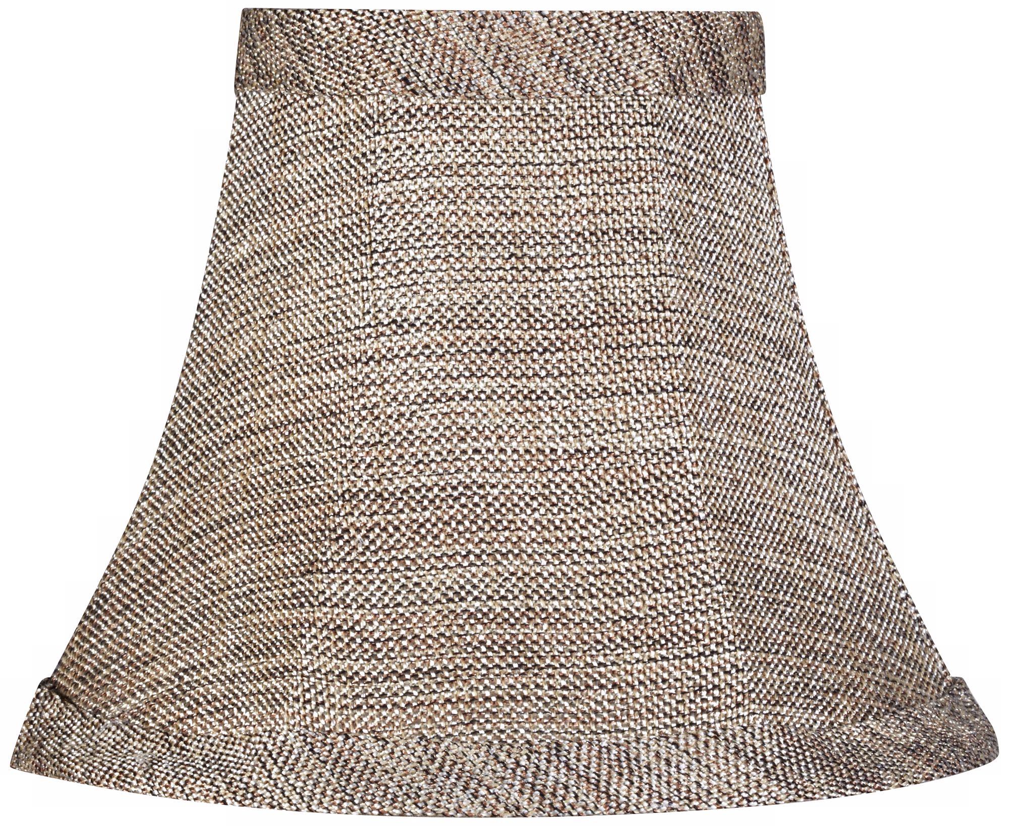 Black Linen Tweed Shade 3x6x5 (Clip-On)