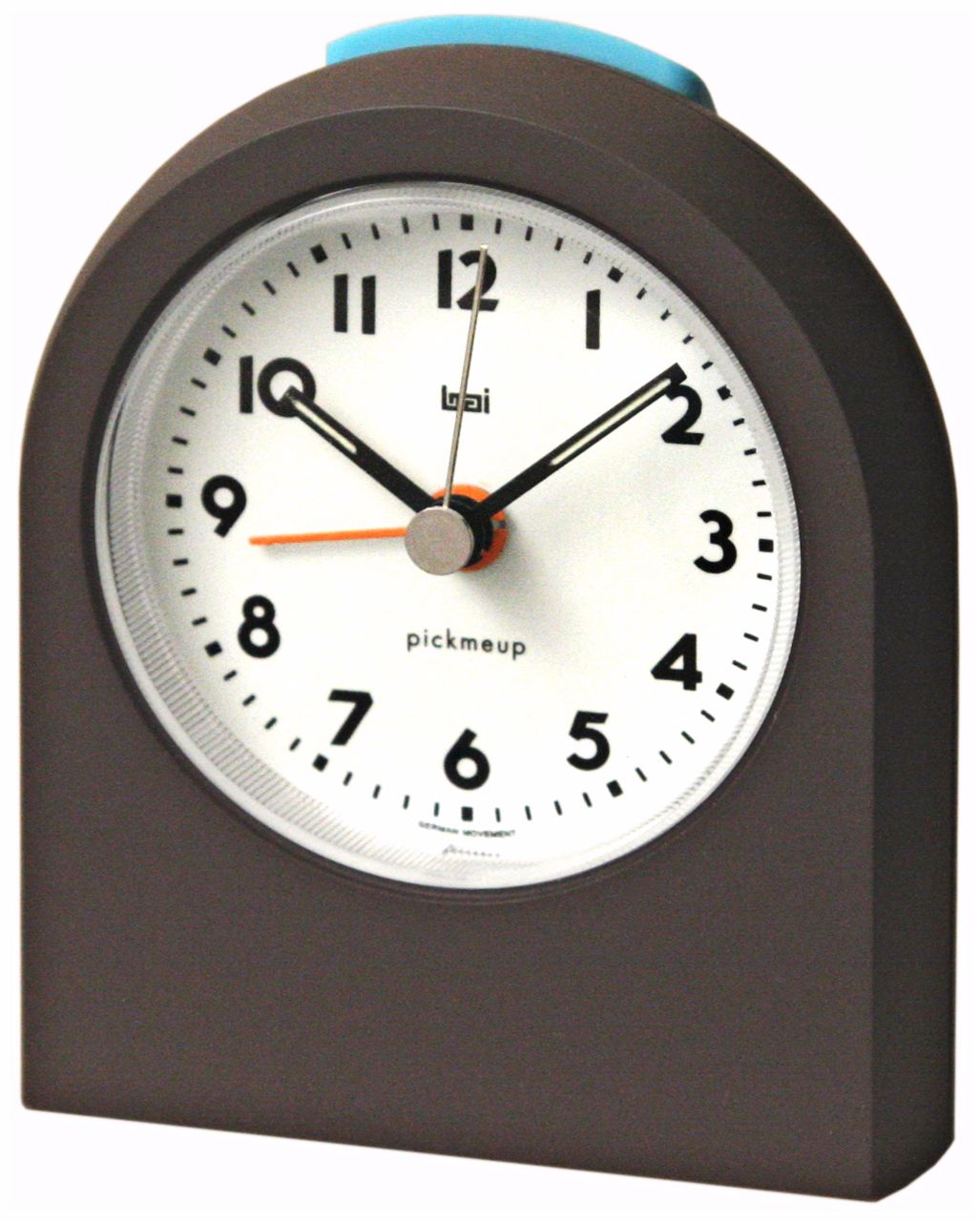 Pick-Me-Up Dark Brown Alarm Clock