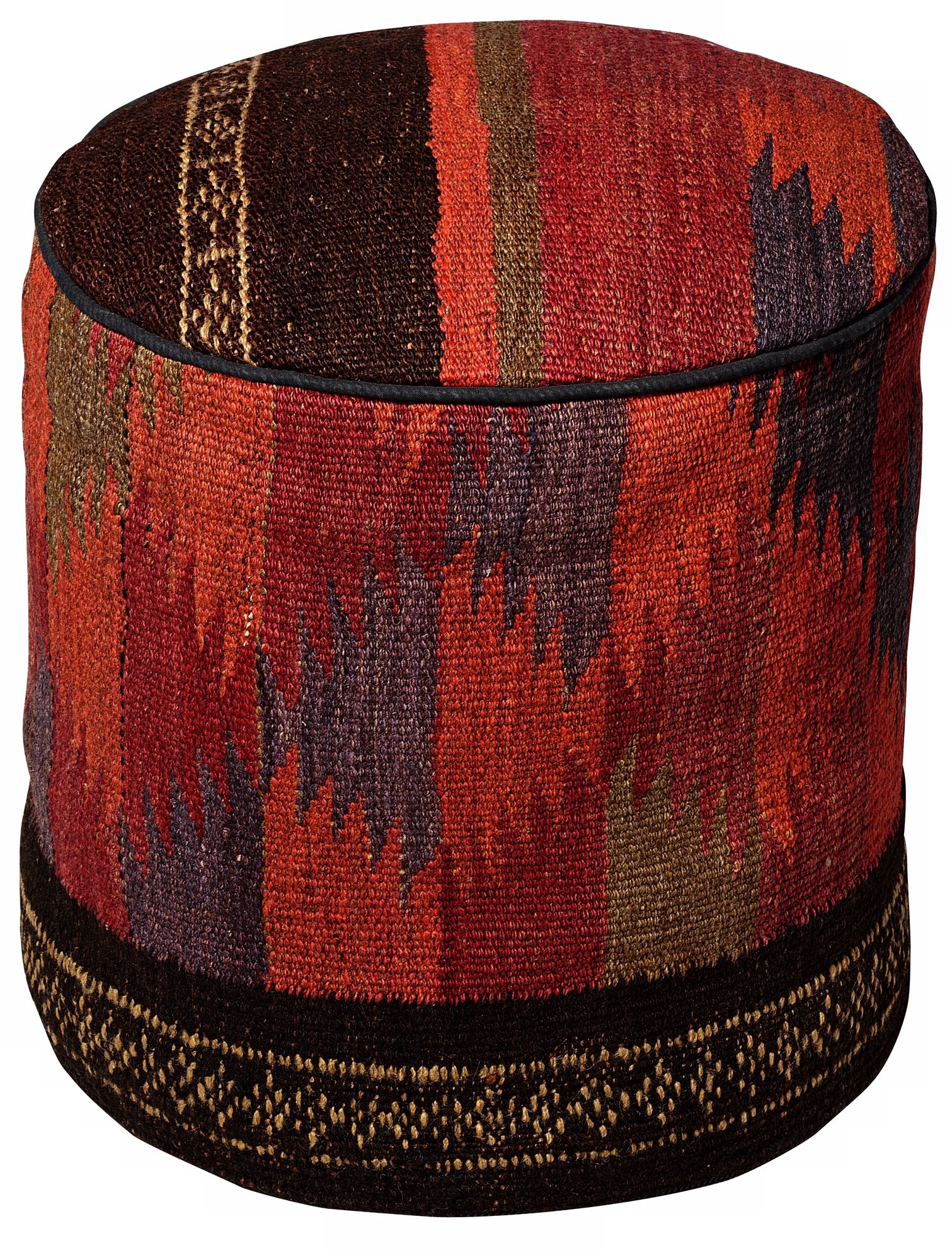 Kilim Collection Salima Pouf Ottoman