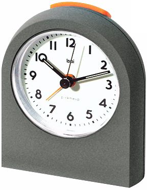 Pick-Me-Up Gunmetal Alarm Clock