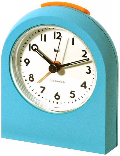 Pick-Me-Up Turquoise Alarm Clock