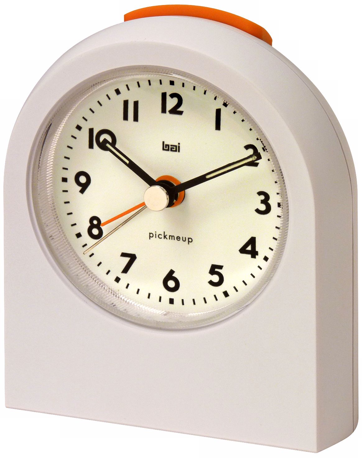Pick-Me-Up White Alarm Clock