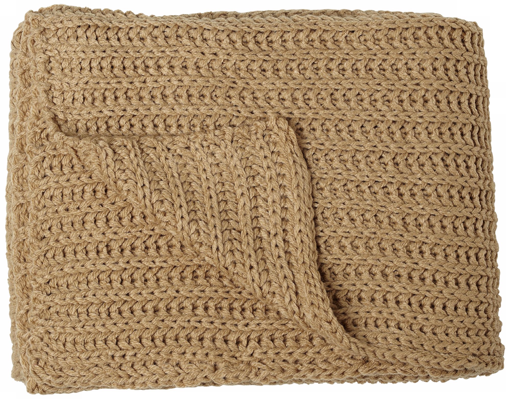 Chesterfield Camel Decorative Throw Blanket