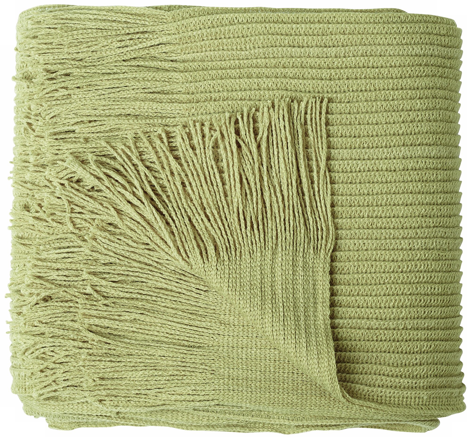 Cumberland Apple Green Decorative Throw Blanket