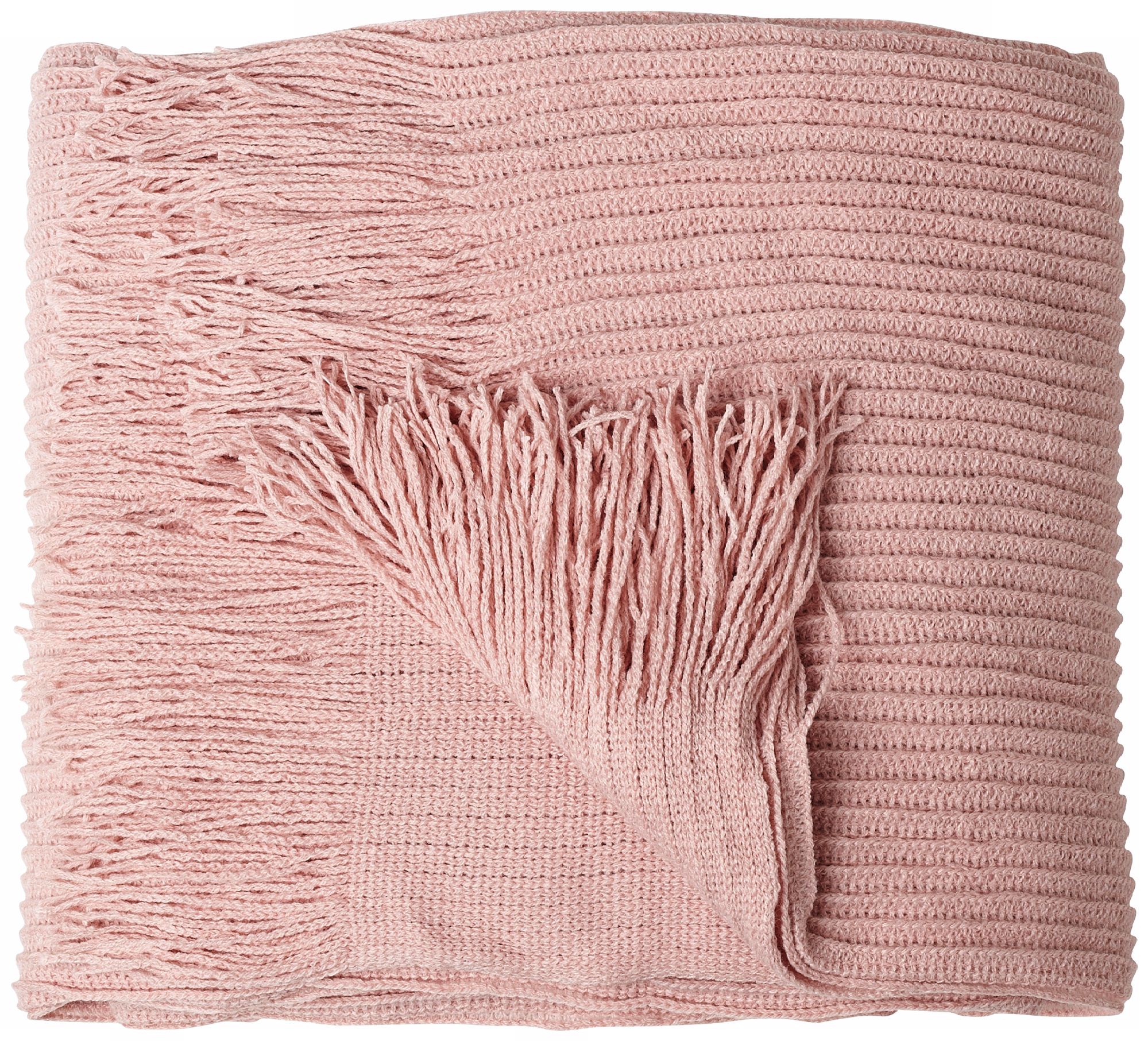 Cumberland Blush Tone Decorative Throw Blanket