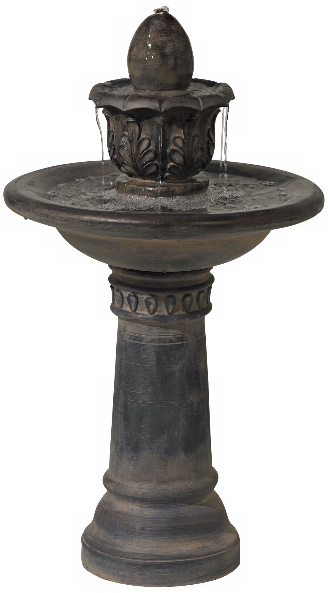 Italian Courtyard Slate Indoor-Outdoor Fountain