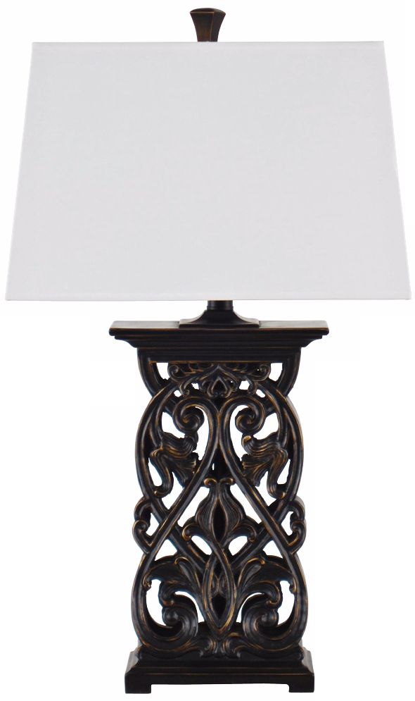 Adel Bronze and Gold Table Lamp