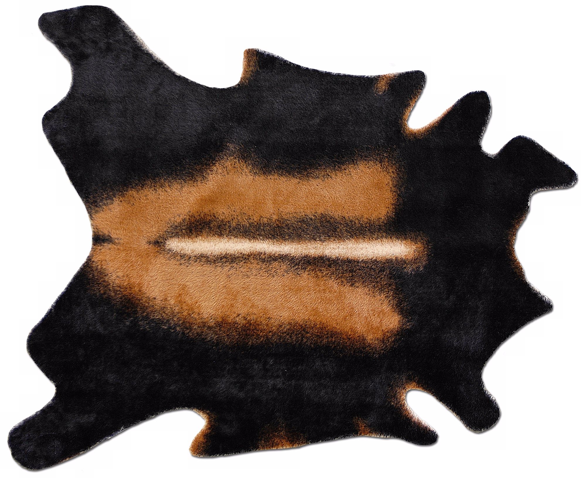 Arizona GC-02 Black-Spice 6'2"x8' Area Rug