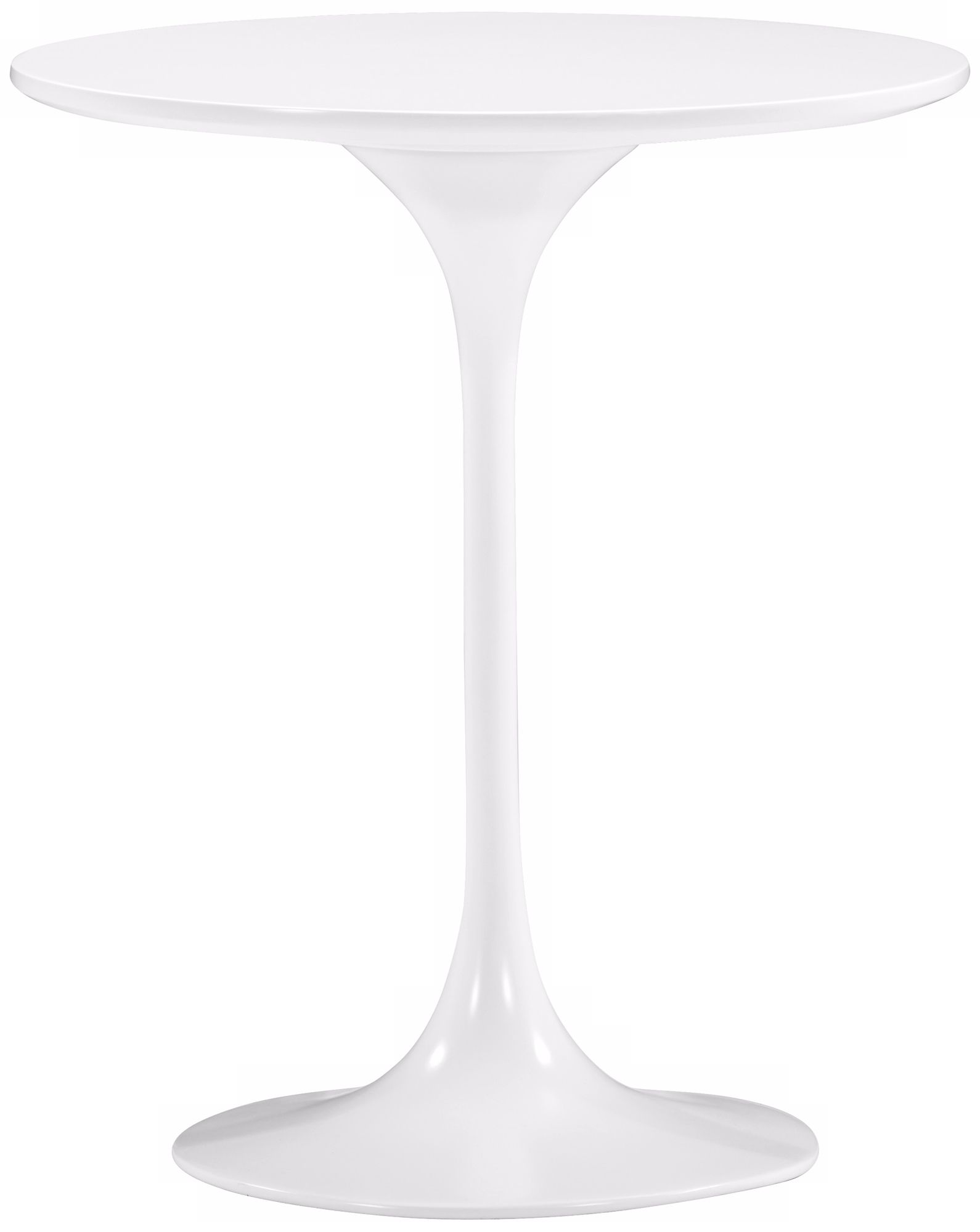 Zuo Wilco Glossy White Side Table