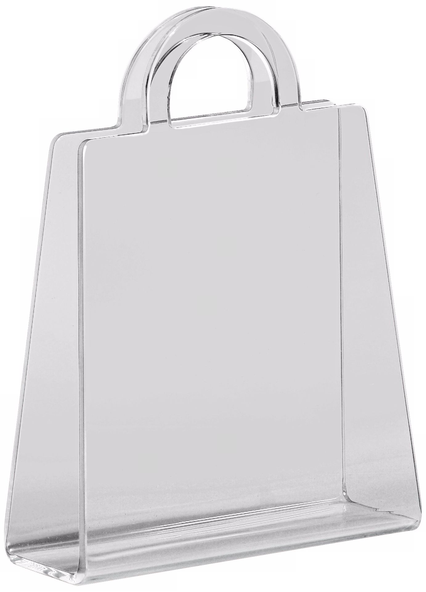 Zuo Purse Transparent Modern Magazine Rack
