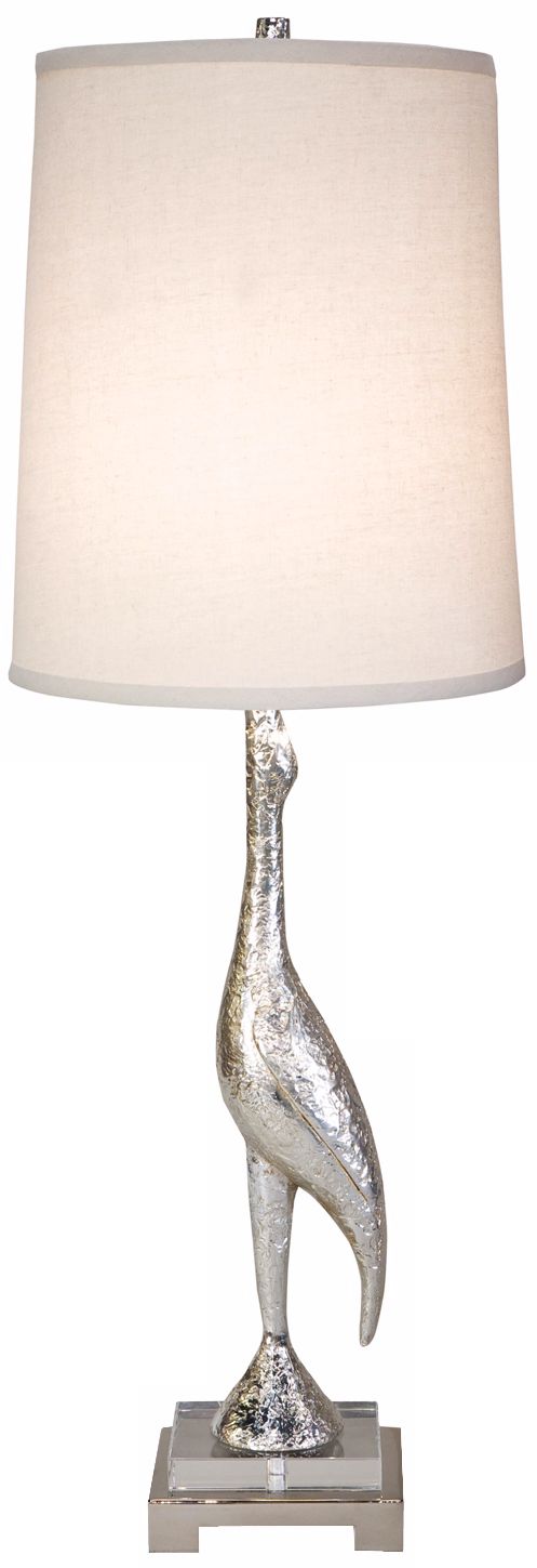 Regina-Andrew Silver Shore Bird Buffet Lamp
