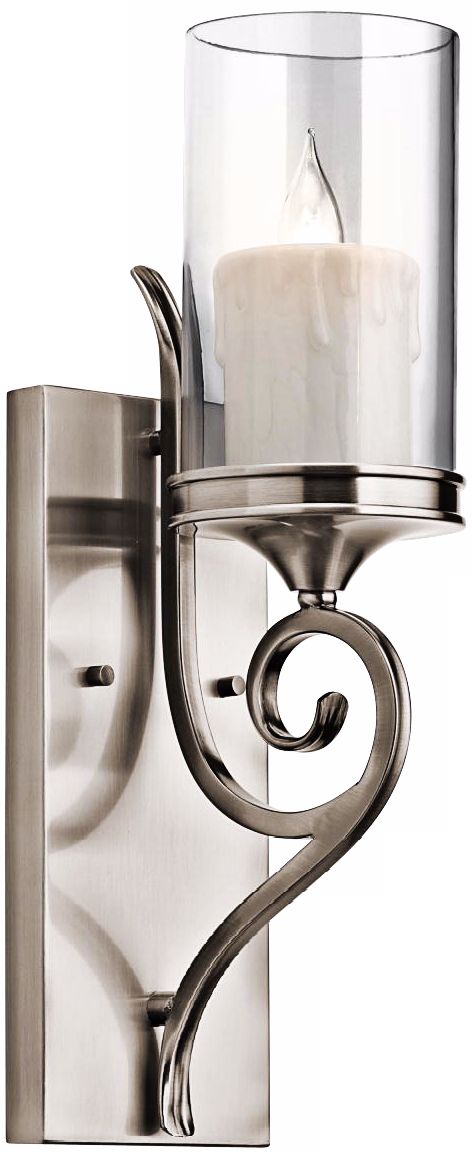 Kichler Lara 16 1/4" High Classic Pewter Wall Sconce