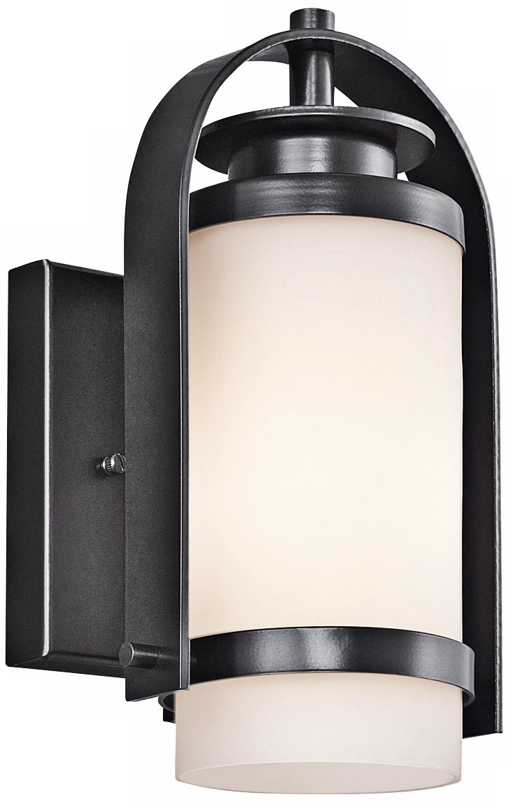 Kichler Westport 10 1/2" High Black Outdoor Wall Light
