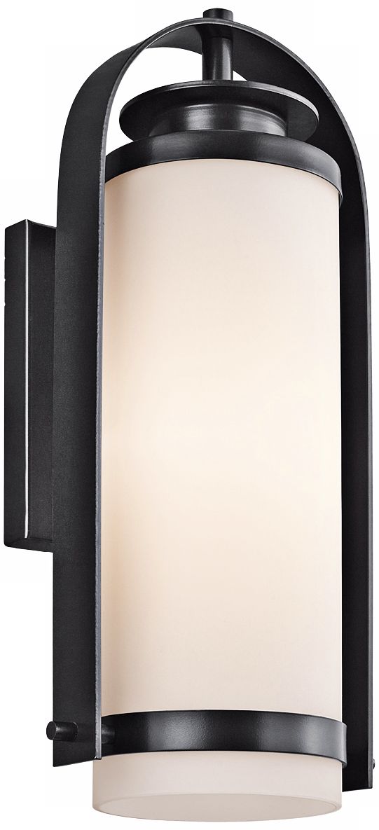Kichler Westport 18" High Black Outdoor Wall Light