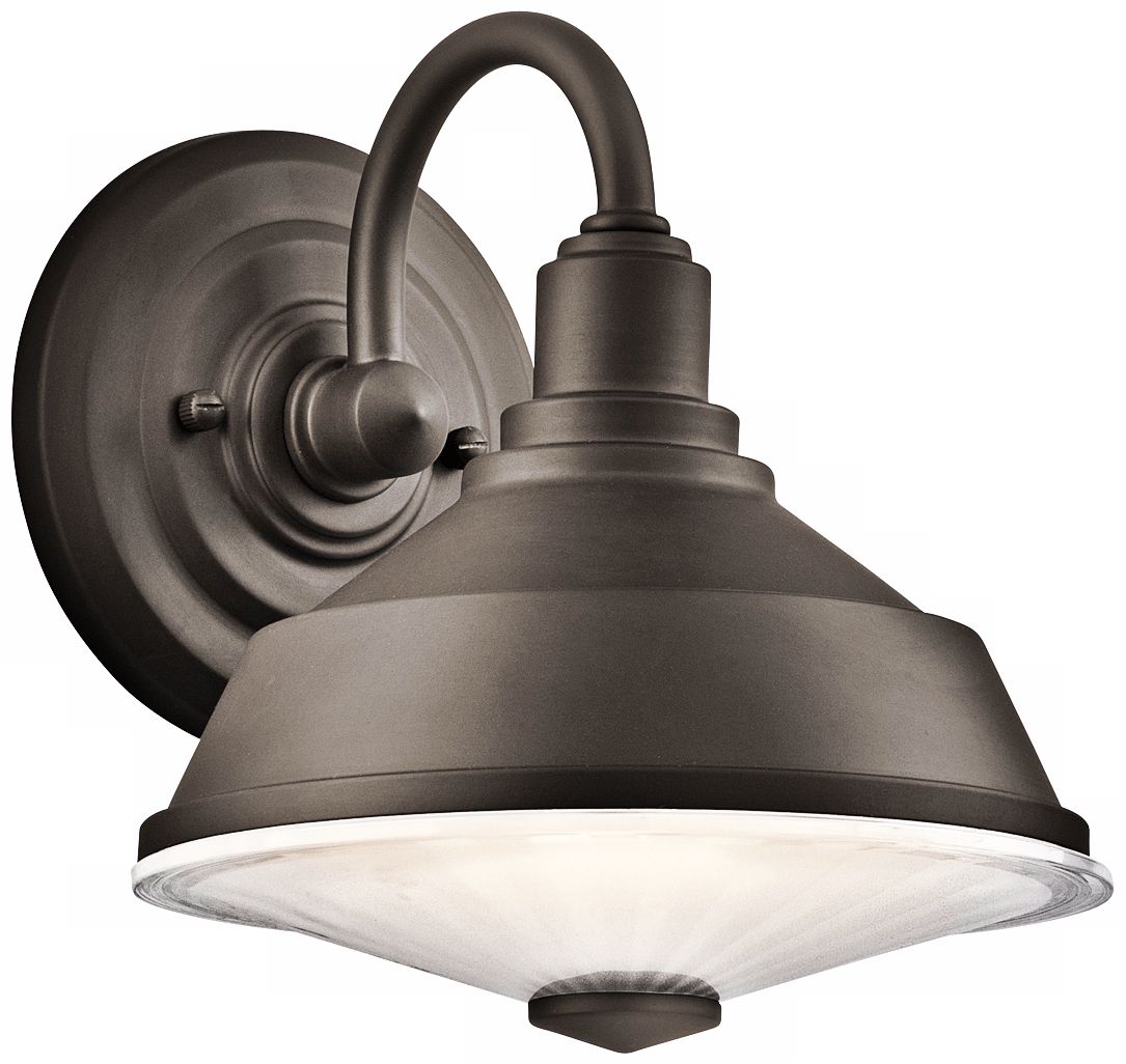 Kichler Point Judith 8" Wide Bronze Outdoor Wall Light