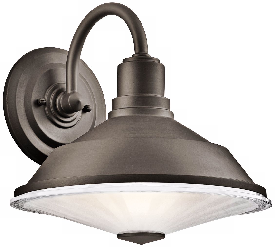 Kichler Point Judith 12" Wide Bronze Outdoor Wall Light