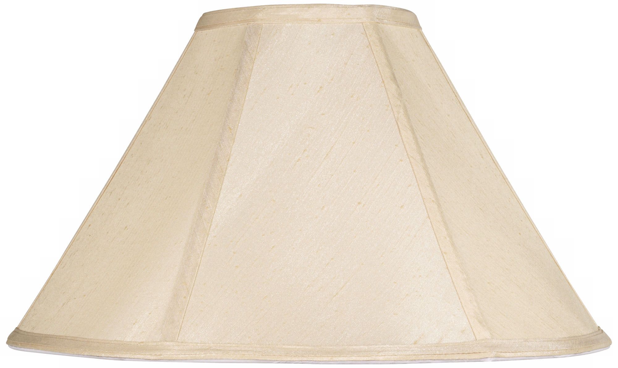 Champagne Empire Lamp Shade 7x21x13 (Spider)