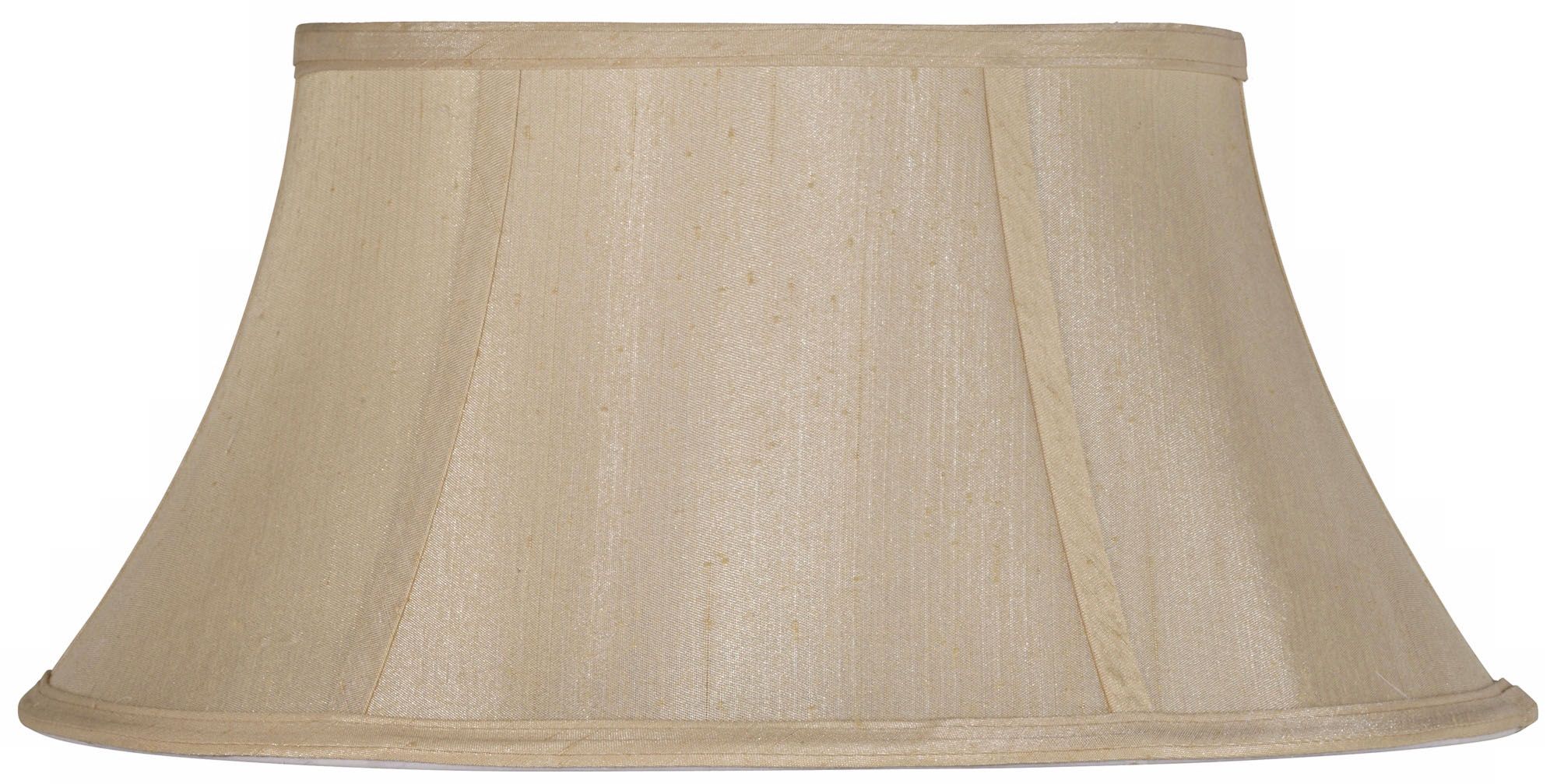 Champagne Modified Drum Lamp Shade 13x20x10.75 (Spider)