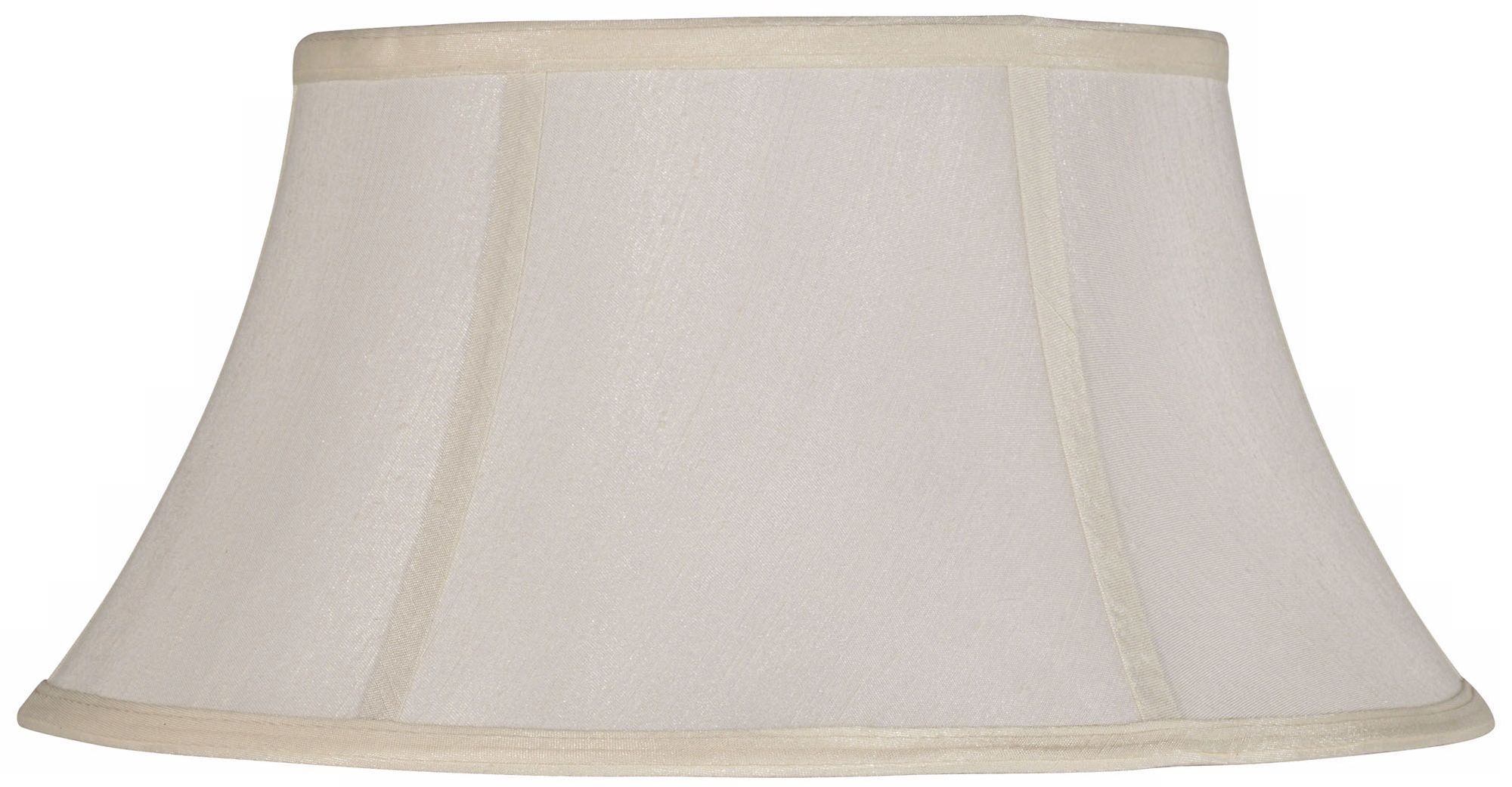 Off-White Modified Drum Lamp Shade 13x20x10.75 (Spider)