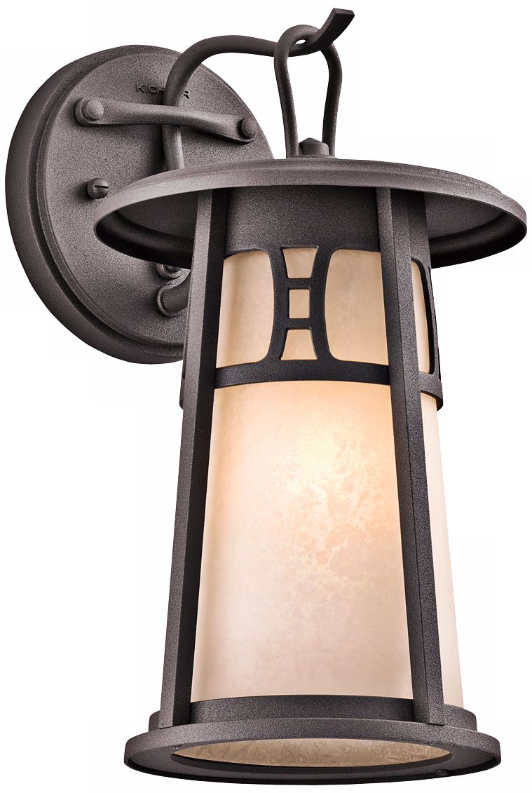 Kichler Oak Bluffs 11 3/4" High Bronze Outdoor Wall Light