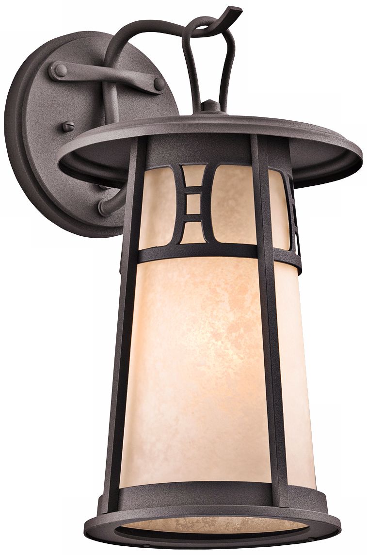 Kichler Oak Bluffs 15 1/4" High Bronze Outdoor Wall Light